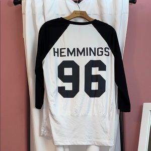 Luke Hemmings Baseball Tee